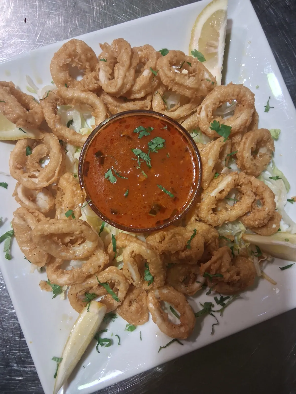 Fried calamari