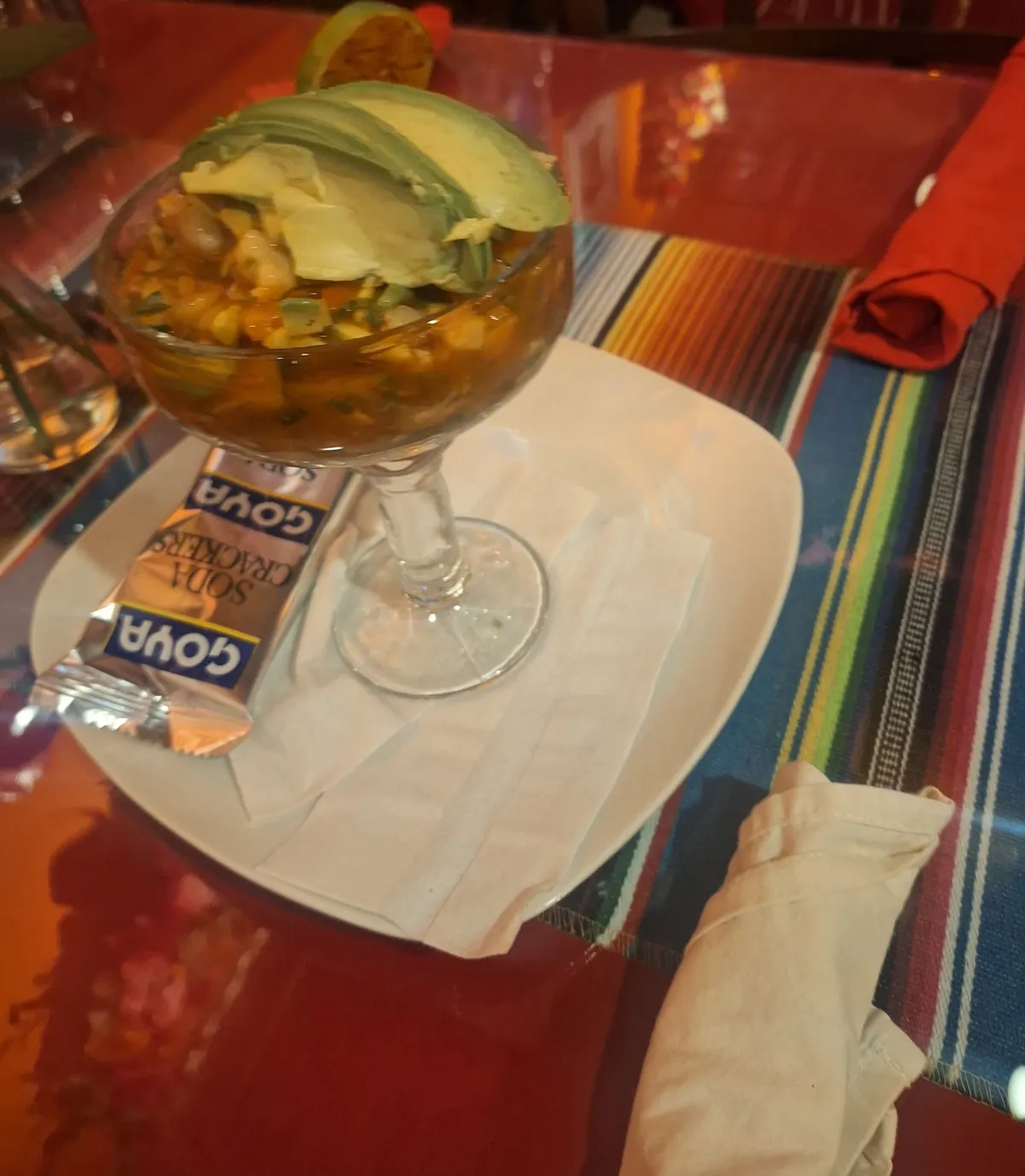 Cóctel de camarón